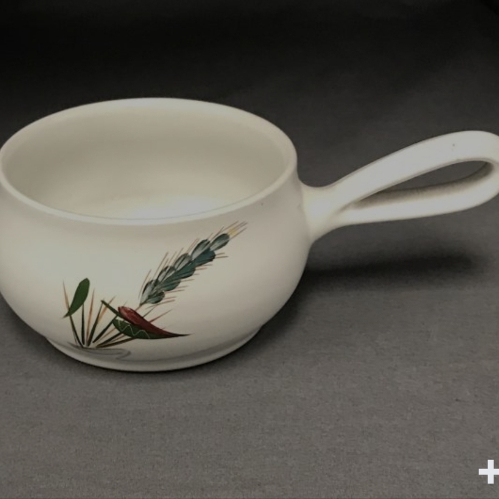 Denby  - Greenwheat Handled Sauce bowl
